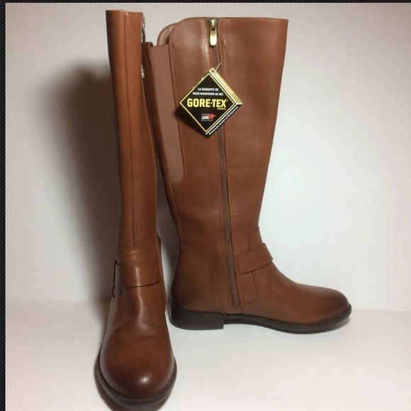 Clark’s Mint Treat GTC Riding Boot Sz 6.5M Dk Tan
